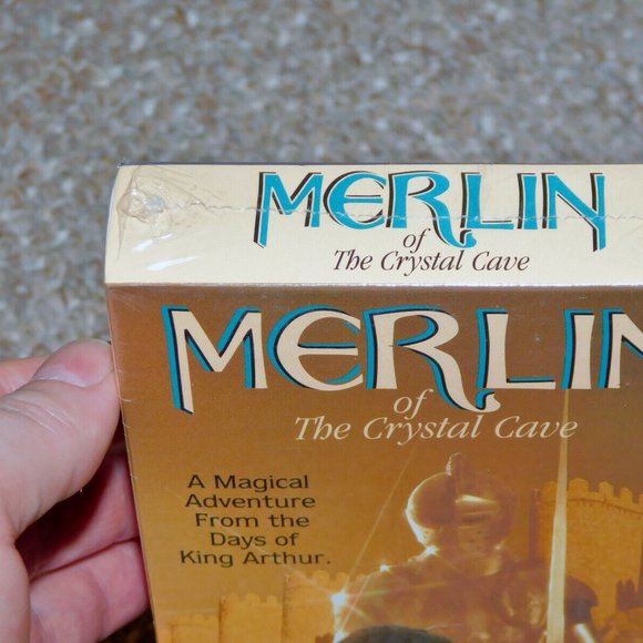Merlin of the Crystal Cave VHS 1993 Brand New CBS Fox Video Mary Stewart BBC - Picture 6 of 11